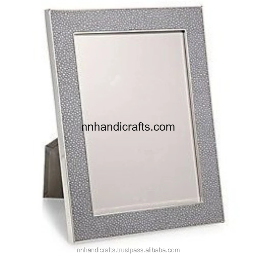 Wholesale Cheap Metal Steel Golden Powder Coated Coating Rectangular Perforated Image Frames Wall Photo Frame Table