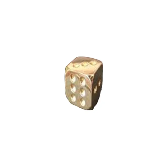 Лидер продаж набор латунных игральных кубиков для детей органайзер настольных игр Прямая поставка с завода Лучшая цена инструмент организации дома