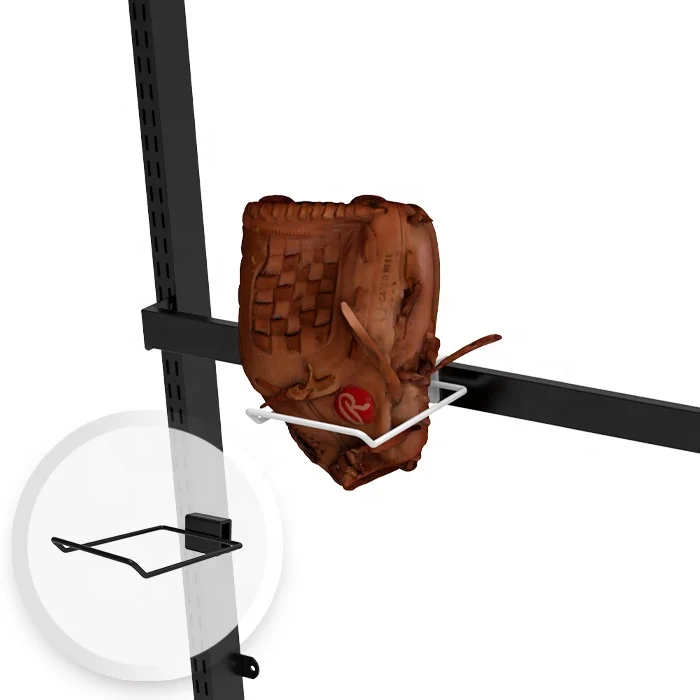 Crossbar Baseball Glove Basketball Wall Displays