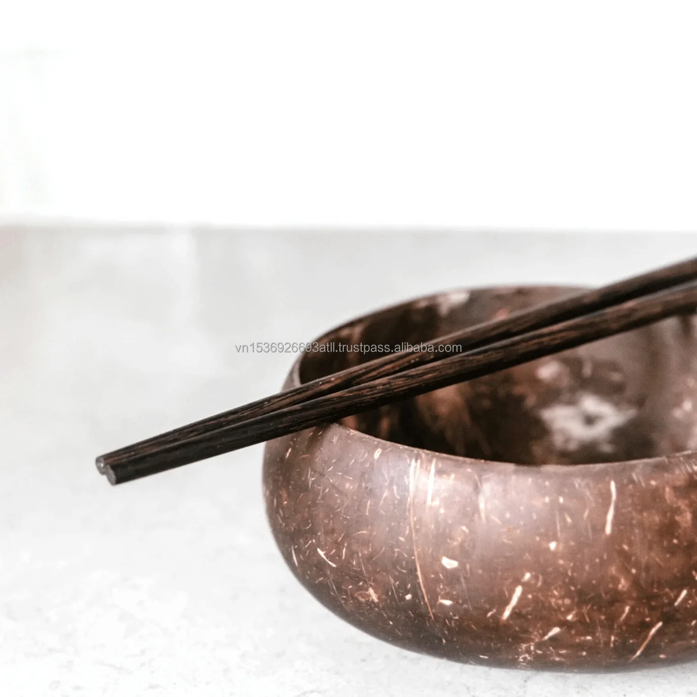 Alibaba  best selling handicraft coconut bowl set tableware coconut bowls