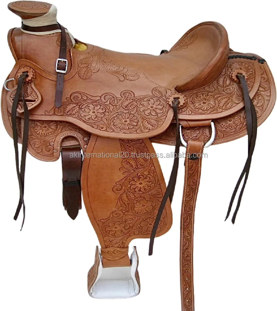 Custom Design Leather Jumping English Riding Horse Saddle Leather Dressage Horse Saddle At Affordable Price