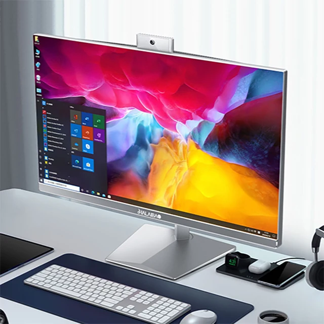 Мощный моноблок компьютер 24' 27' core i3 i5 i7 i9 оптом настольный персональный компьютер все в одном ПК