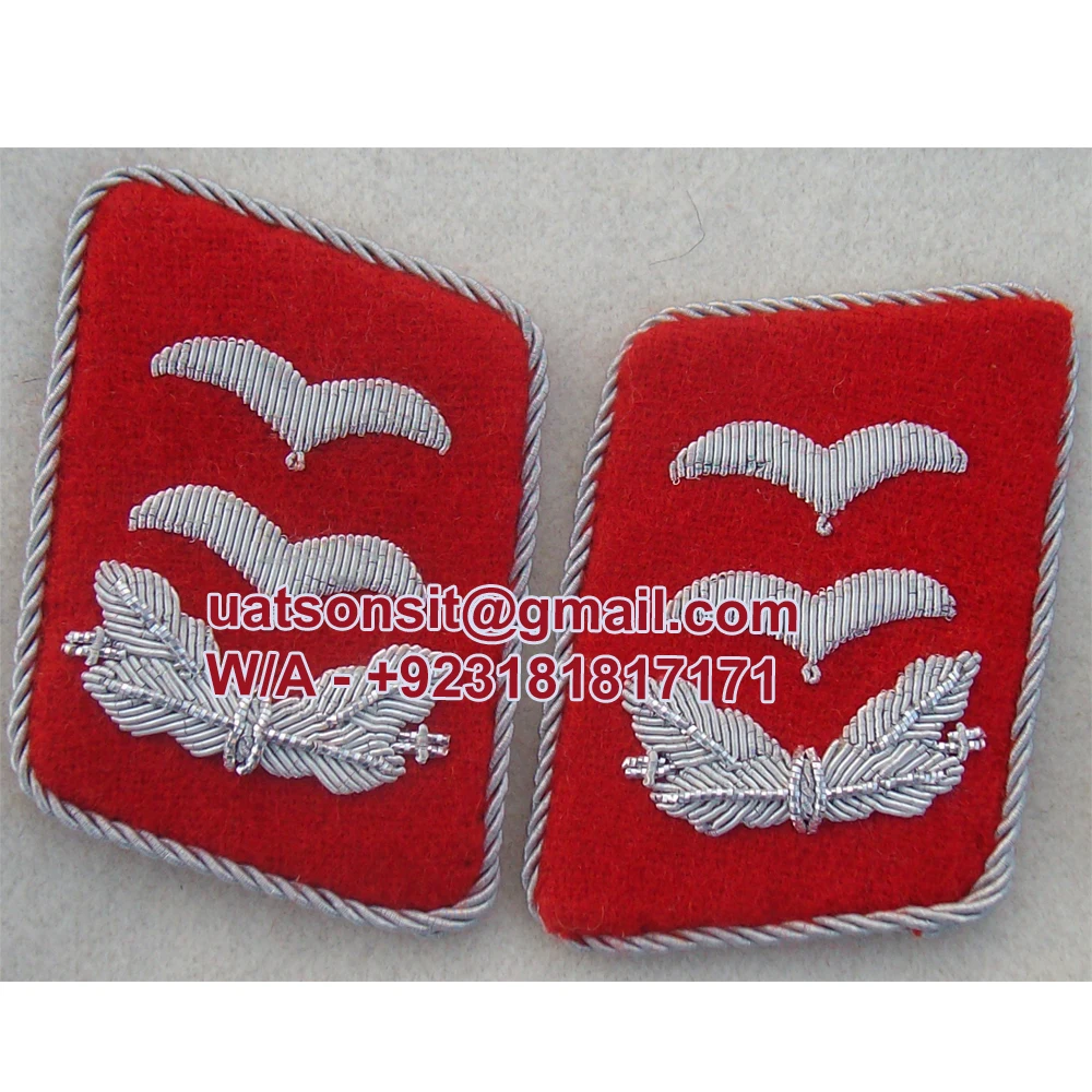 NEWSBOY TROUSER WHOLESALE HIGH QUALITY 100% COTTON GERMAN WOOL UNIFORMS COLLAR TABS TWILL FABRIC PATCHES