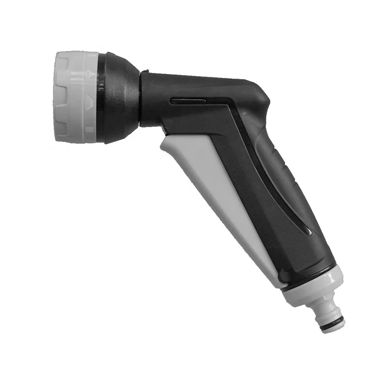 10 pattern One-click Garden Plastic Water Gun Hose Nozzle Sprayer Easy To Operate Water Gun With Built-in Fitting water gun