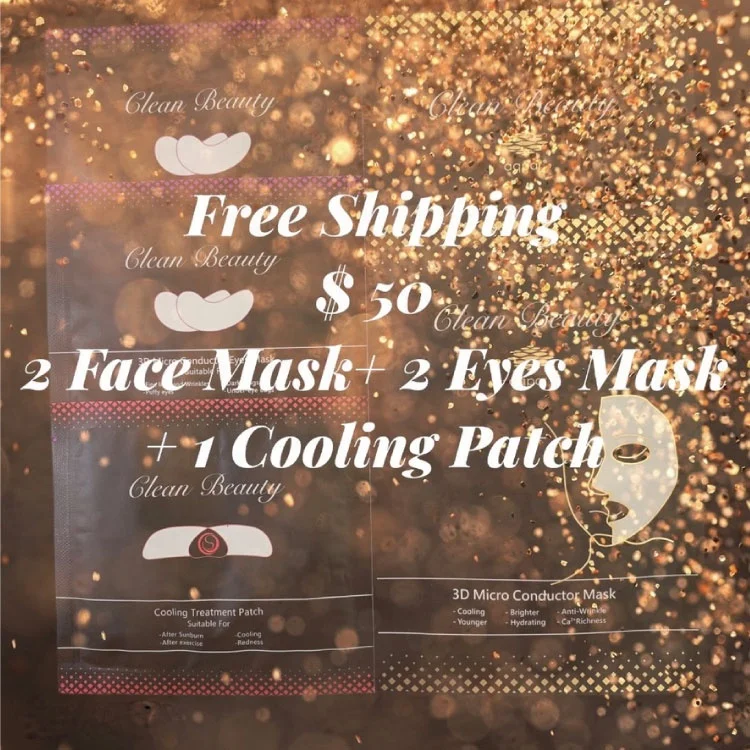 Free shipping anti puffiness package anti wrinkle whitening skin care set