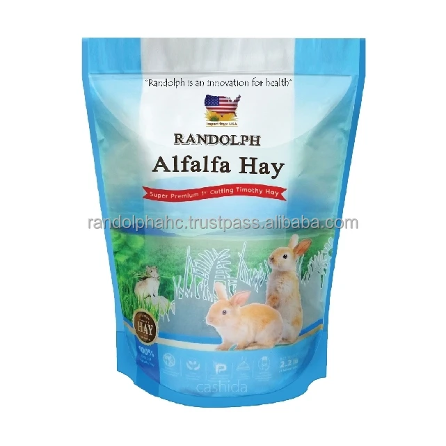 Alfalfa Hay Super Premium First Cutting Hand Selected High Protein Product from Thailand for Small Animals