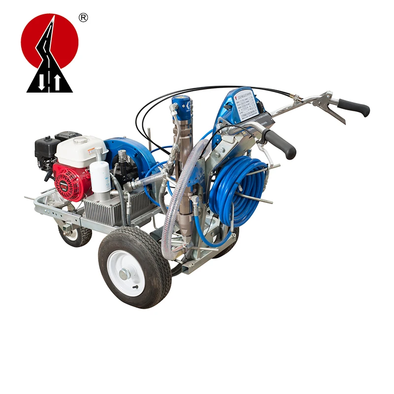 airless cold paint road marking machine with good quality Safety Reflective Traffic Signs Cold Spray Road Marking Machines