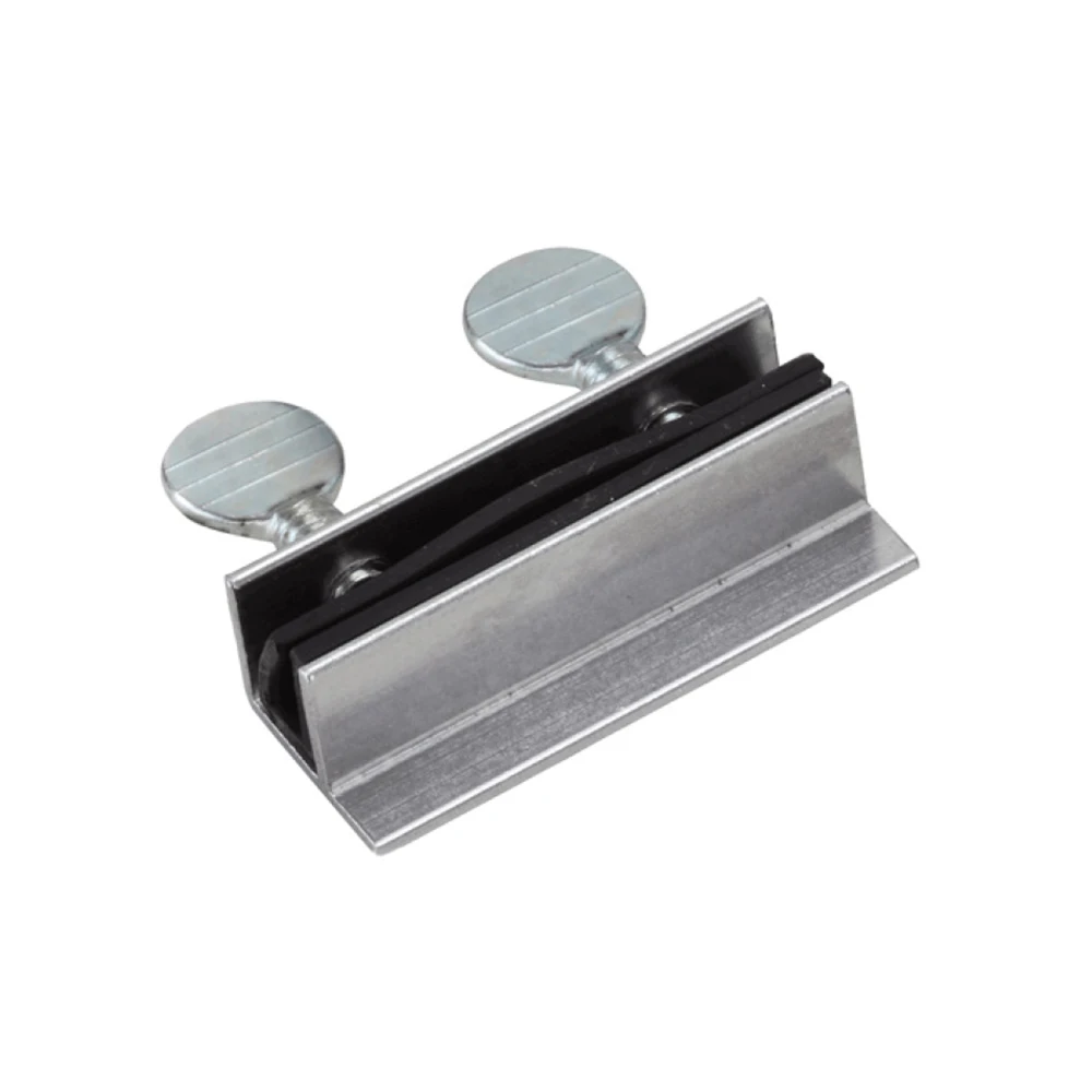 Adjustable Easy Installation Aluminum Double Thumb Screw Sliding Door Lock