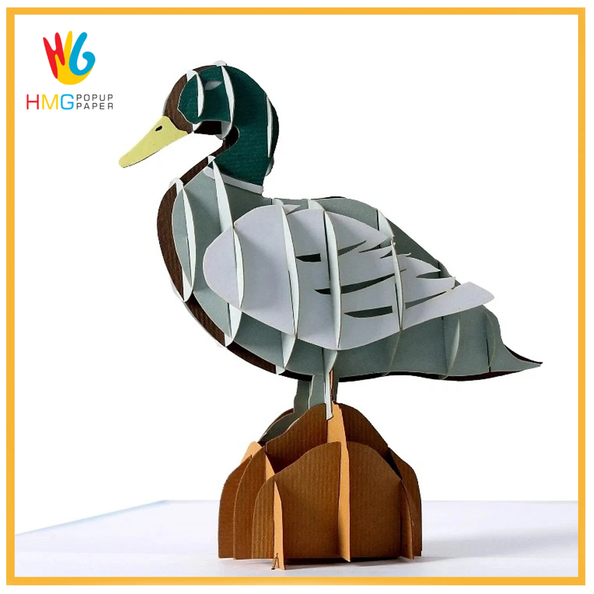 Animal Greeting 3D Pop Up Card The Dog Gift Card from Vietnam Best Supplier and Best Price for OEM ODM