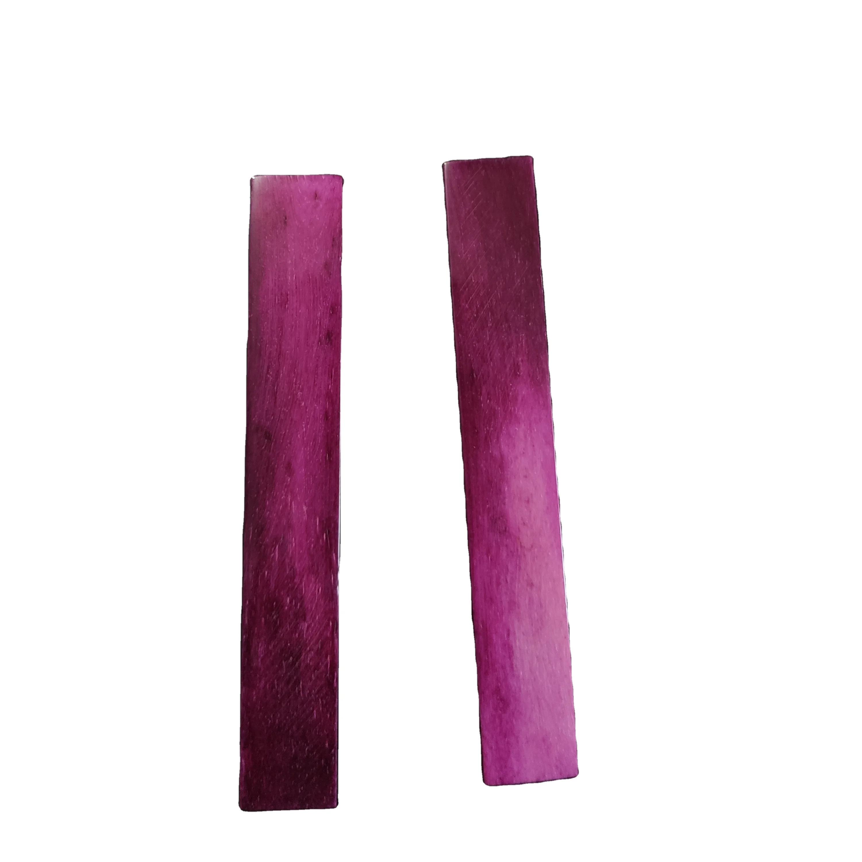 Pink Steel Guitar Saddle Adjustable Musical Instrument Parts for Stage Use Plastic Bag Included