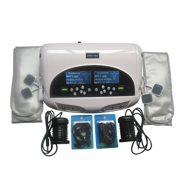 Professional Foot Ionic Detox Foot Bath Machine Physiotherapy Instrument Double Belt Foot Therapy Machine