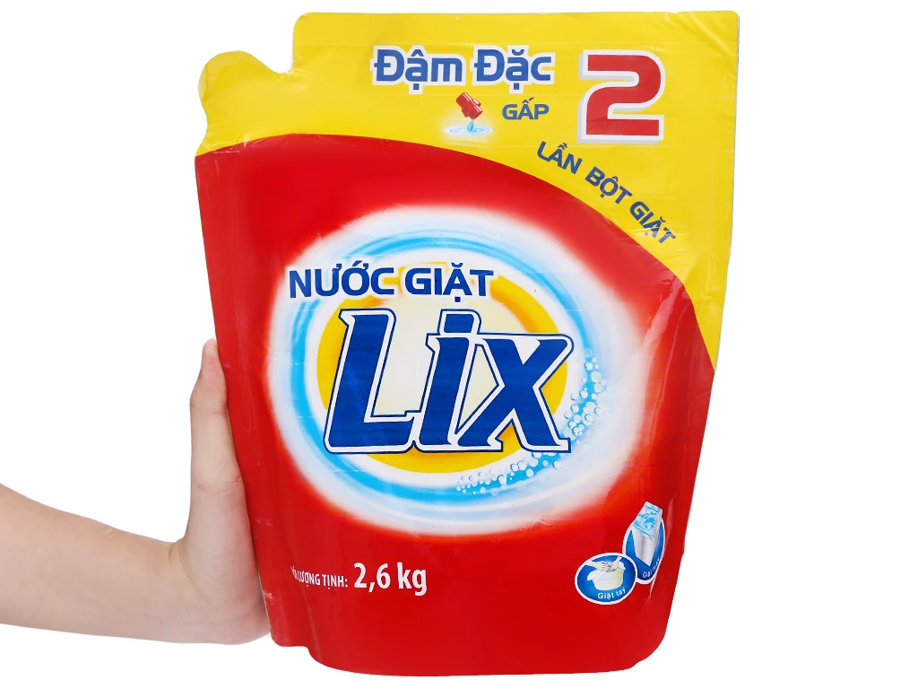 BEST PERFORMANCE / LIX LIQUID DETERGENT / CONCENTRATED - PERFUME RELEASE - BAMBOO CHARCOAL / HIGH EFFECTIVE WITH SPECIAL SCENT