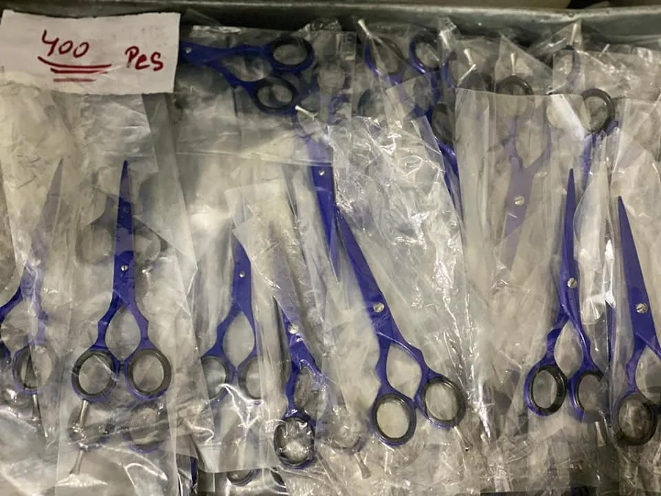 professional Hair Cutting Shears Set Thinning Scissors 420C Material Hair Scissor Barber Scissors