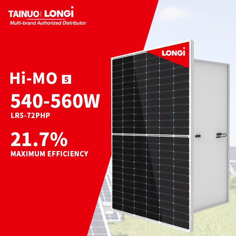 Longi solar 182 Single Series solar panel 500W solar panels 550W 560W 570W 580W panels solar