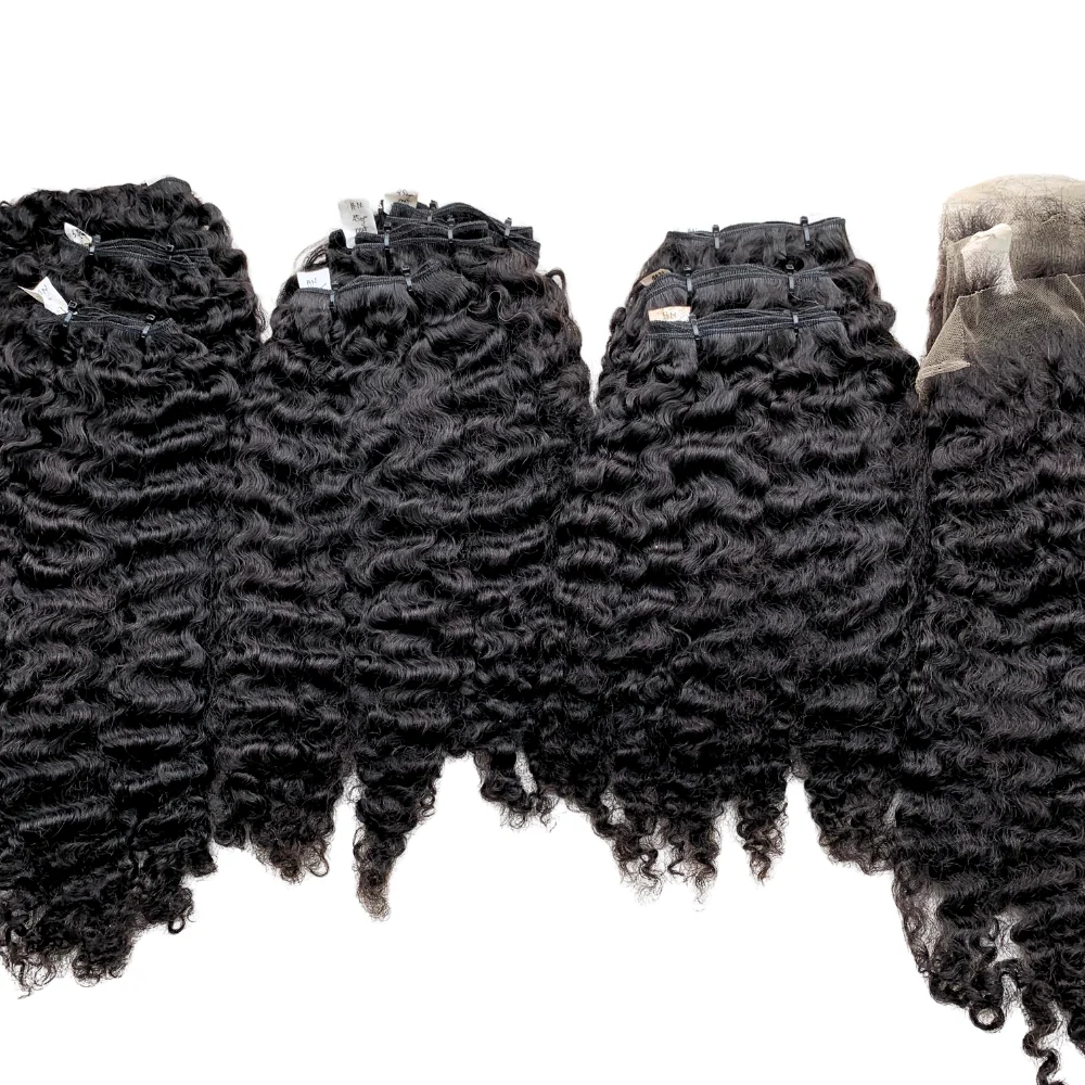 Raw Vietnamese Burmese Hair Unprocessed Virgin Burmese Curly Hair Vendors Vietnamese Cuticle Aligned Raw Human Hair Soft