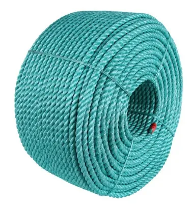 High Strength 3-Strand Danline rope 10mm  PP Twisted Monofilament Rope Polypropylene Braided Coil from Vietnam Wholesale