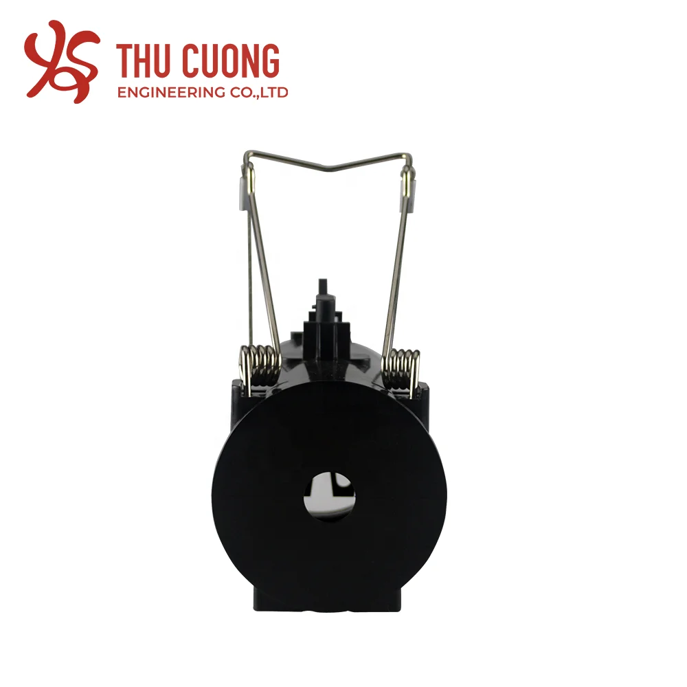 Easy Set Black Hole Mole Trap Quick Kill Rats Easy Set Pest Control Black Plastic With Metal High Sensitive Gopher Trapping