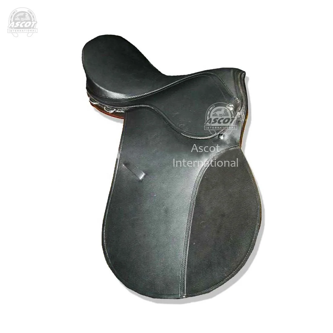 Best selling genuine Leather Horse english Saddle in black brown premium fittings for wholesale