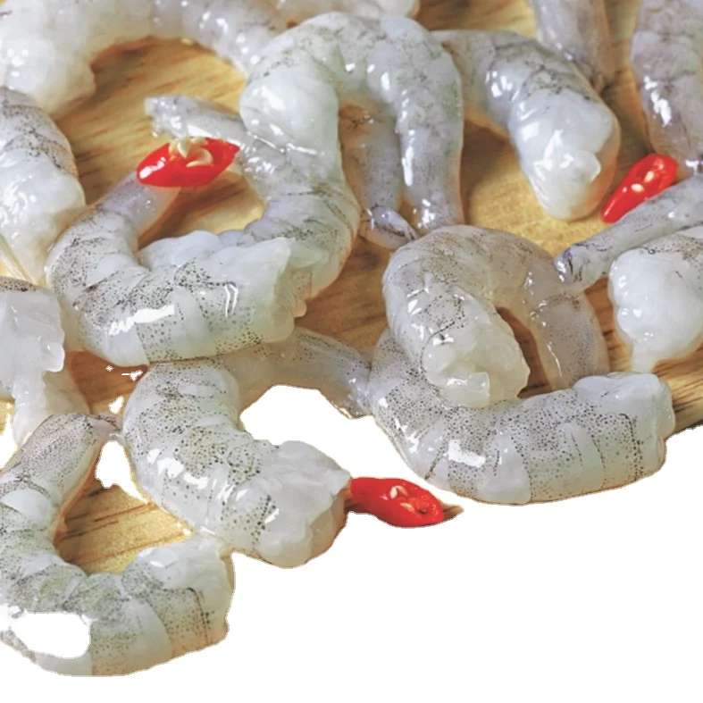 Замороженные креветки Vannamei удаленная голова ракушки и хвост размер 16/20 -41/50