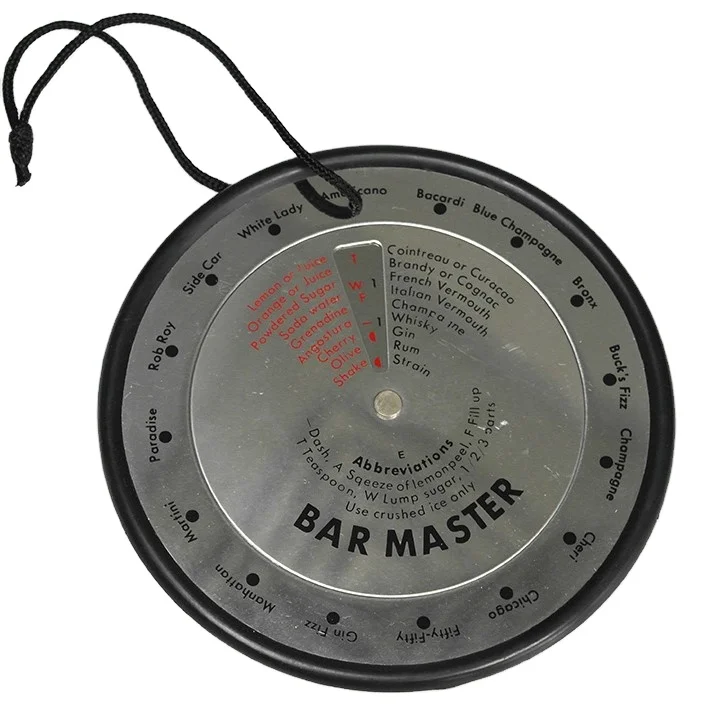 Stainless Steel Bar Compass For Cocktail Drink Wine Recipes