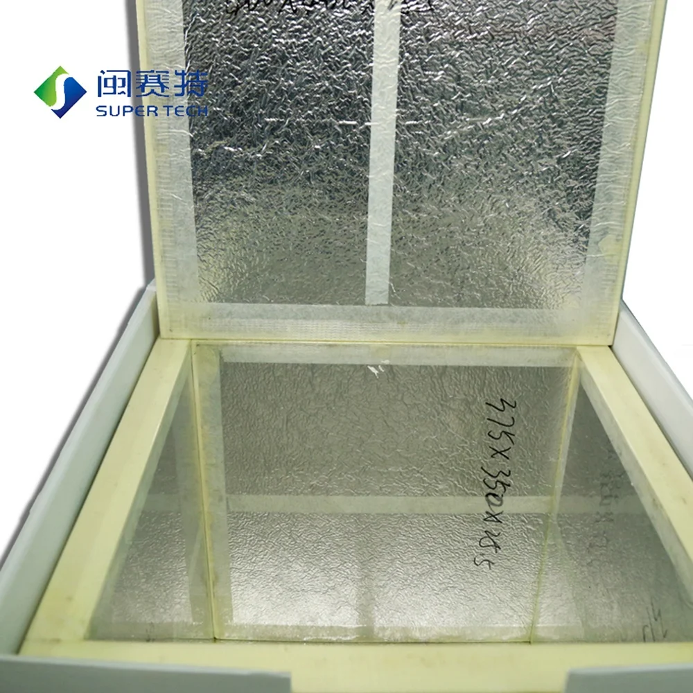 Низкая цена, легко управляемая упаковка для пищевых продуктов, Полиуретановая Изолированная коробка, простая коробка для замороженных продуктов