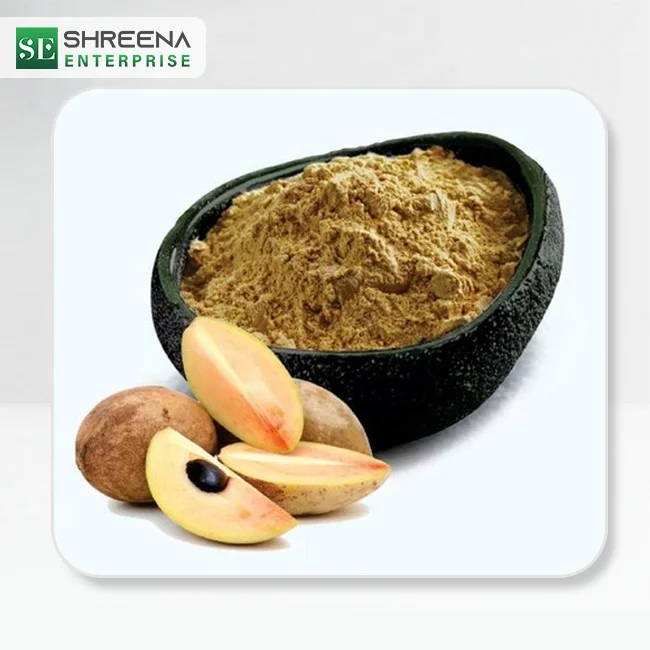 Chikoo Fruit Powder extract Sapota fruit Powder for fruit salads, jam, jellies, desserts, ice creams, milkshakes