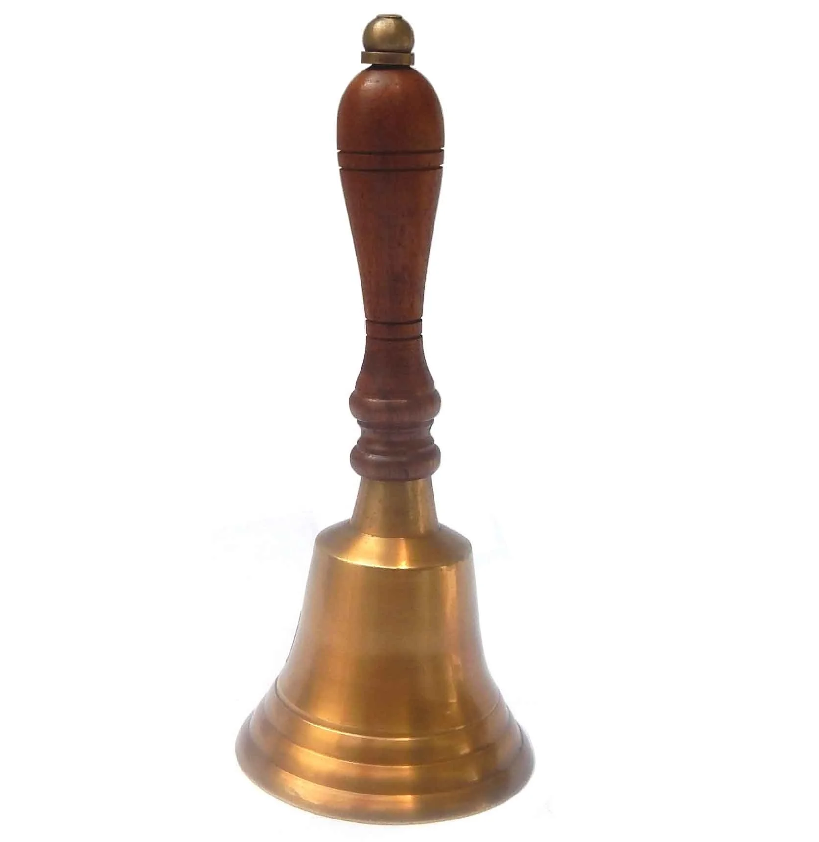 Christmas Day Celebration Gift ware Metal Craft Jingle Bell Antique Designer Decorative Hand Brass Ringer Bell