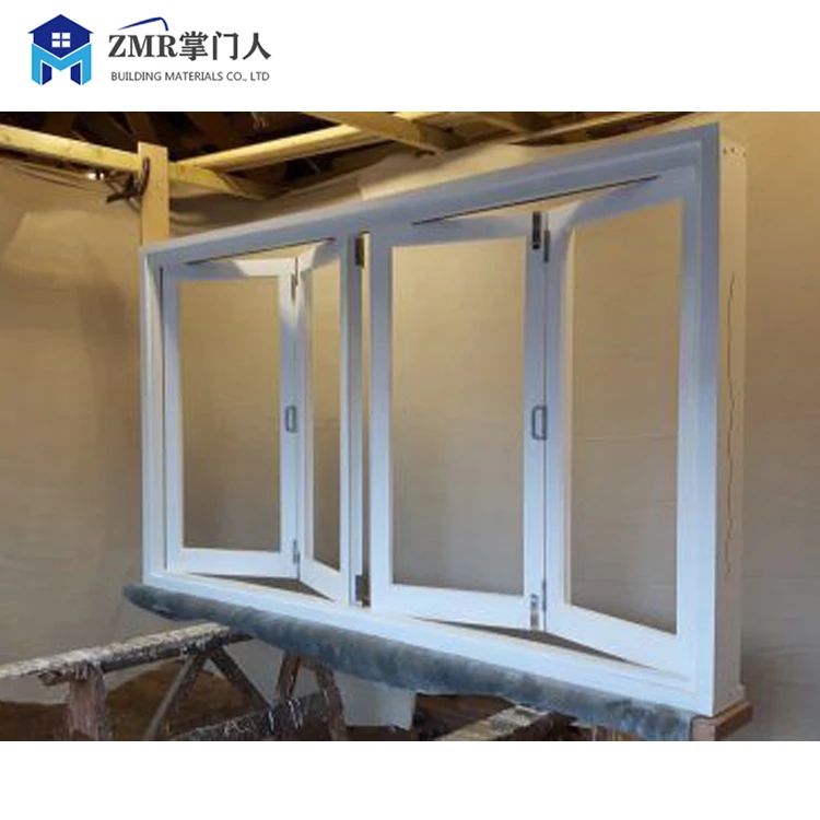 Wholesale commercial aluminum windows and doors folding window for coffee shop