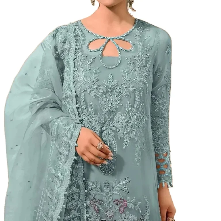 Пакистанская одежда salwar kameez Женская этническая женская