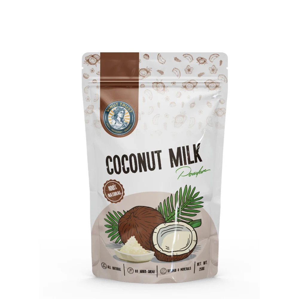 ODM OEM Instant Coconut Cream Powdered Milk Powder Beverage Drink Bulk Wholesale Vietnam Manufacturer Private Label Dried fruit