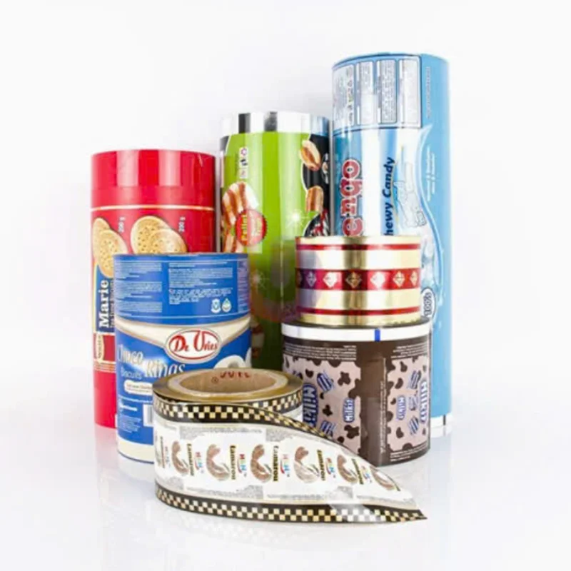 Food Grade Bopp CPP PE Laminating Film Roll Flexible Packaging Printed Customized Moisture Proof Plastic Laminated Film