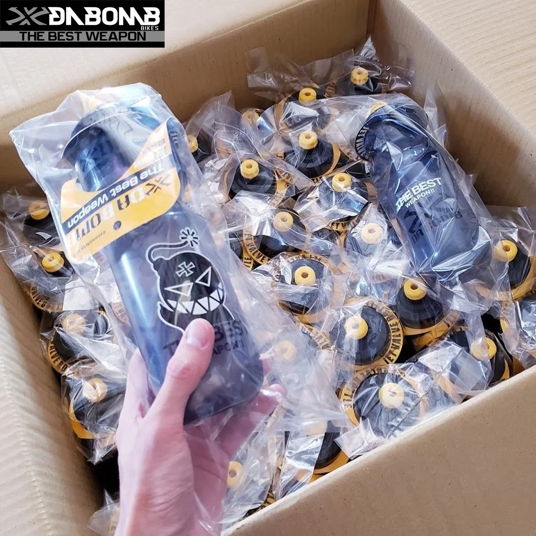 DABOMB Patent Jet-Valve Cap MTB Sport 750ml 550ml Bike Bottle