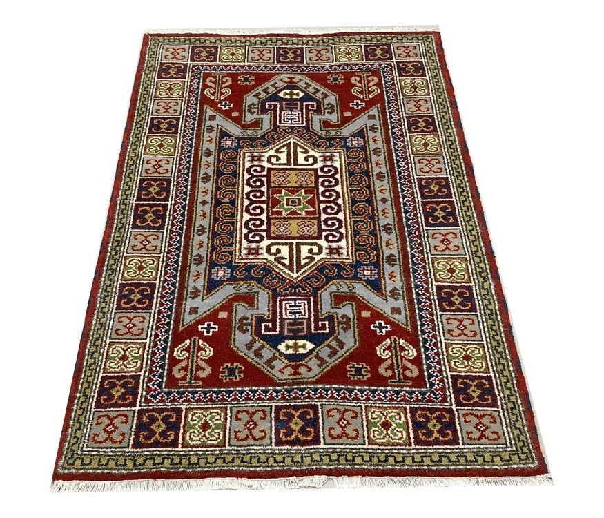 Affordable Hand Knotted Carpet for Living Room I Colourful Decorative Rug for all Season I Trendy Area Rug