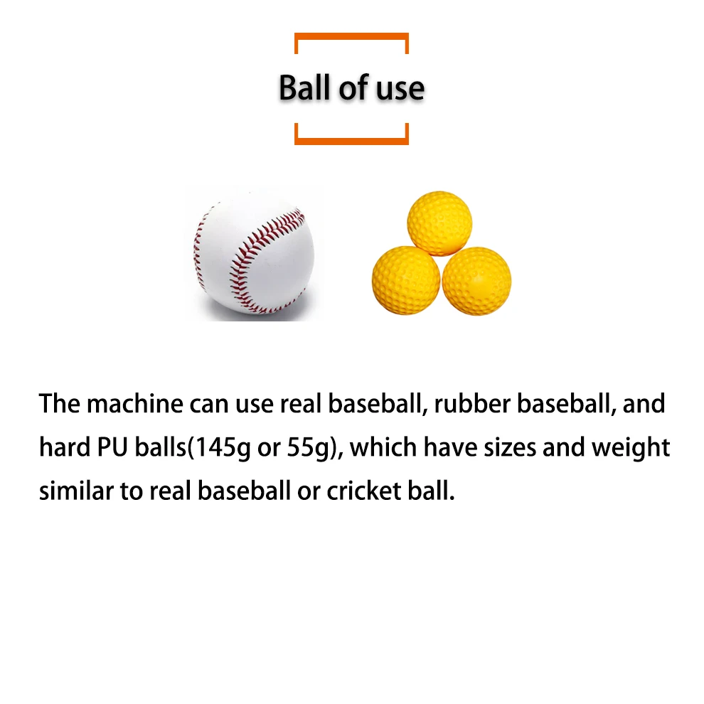 Professional baseball 2 wheel breaking ball pitching machine batting training practice