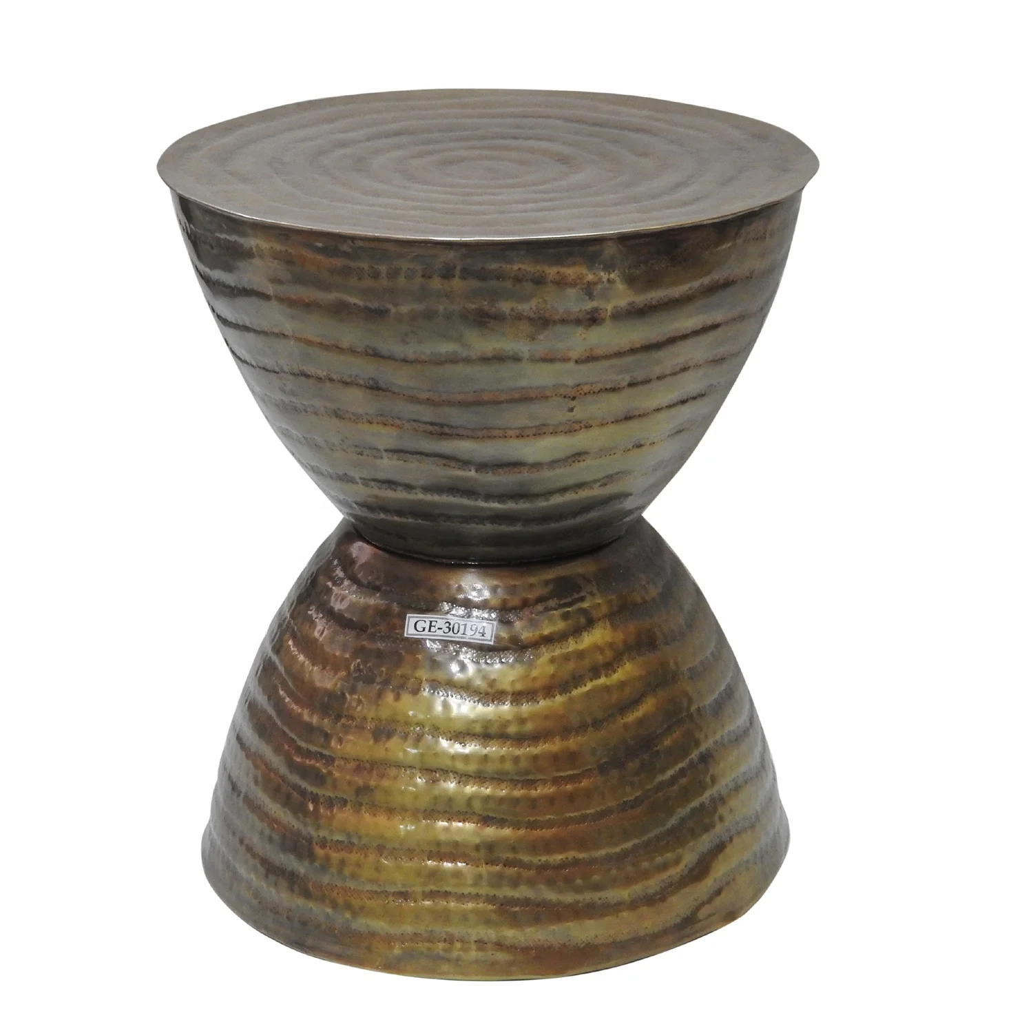 HOT SELLING STOOL WHOLESALE DOUBLE DAMRU RAW CASTED STOOL POPULAR FURNITURE ITEM BAR STOOL BEST QUALITY