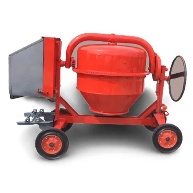 New mini drum capacity 250lit concretera mixer export to Ecuado match diesel gasoline petrol engine or electric motor