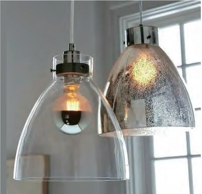 Roomlux LED Edison Lamp Bulb E14 E27 4W Mirror Gold Silver Half-plated G45 A60 Filament Lighting