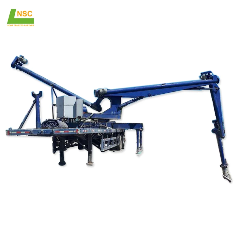 50-1000 Ton Continuous Mobile Vertical Screw Type Ship Loader and Unloader Marine Price From Nam Son Company