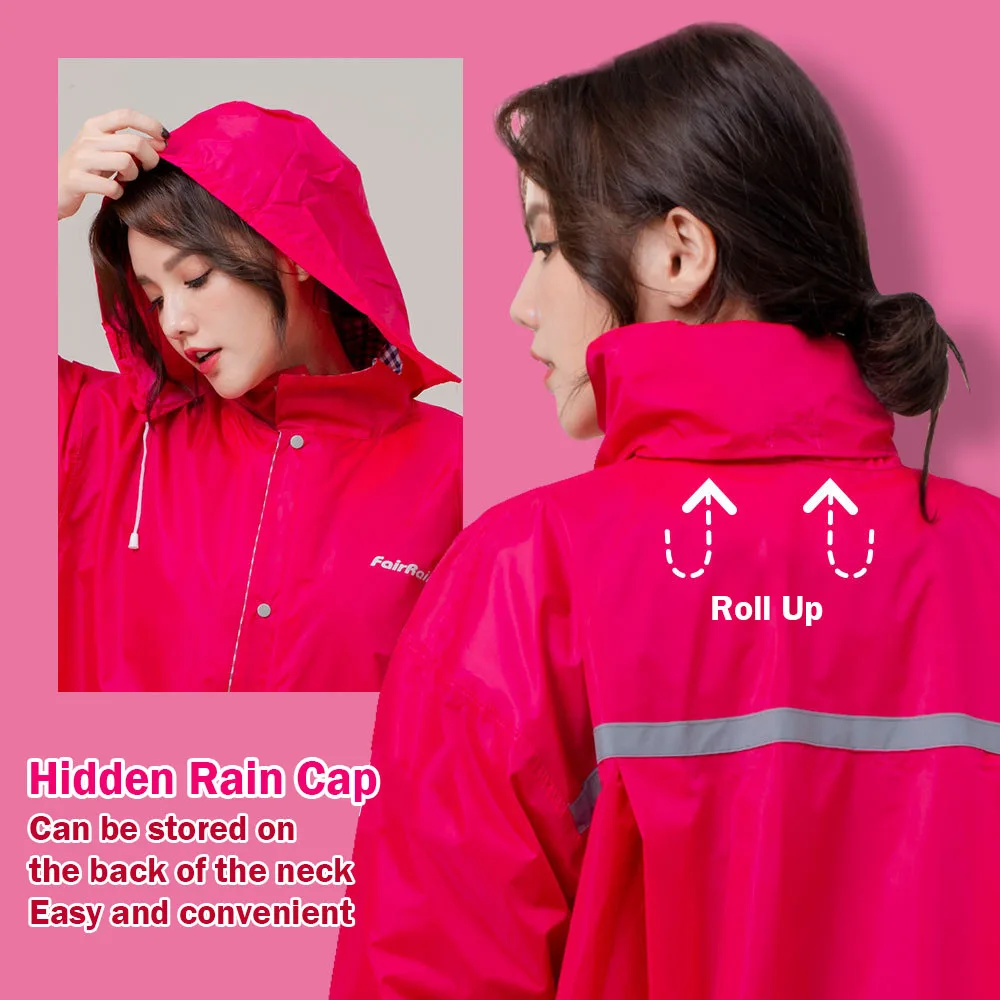 Custom OEM Fashion Polyester Motorcycle Rider Waterproof Windproof Raingear Rainwear Rain Coats
