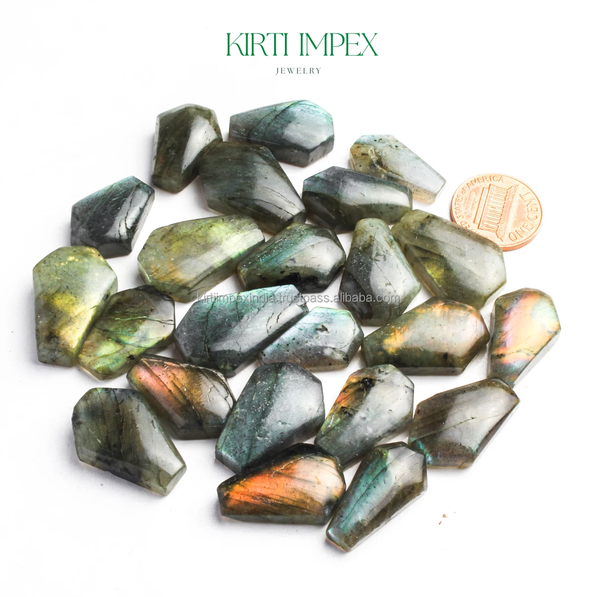 Натуральные лабрадоритовые кабошоны в форме гроба, полудрагоценные свободные кристаллы, трендовые Кабошоны с плоской задней стороной, прекрасное качество