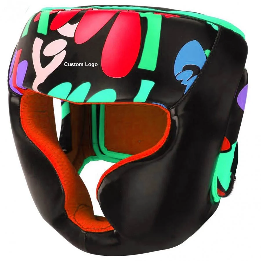 Custom Logo boxing helmet/head guard/boxing head guard