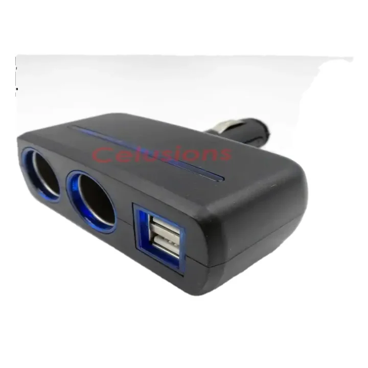 Высокое качество 12 В USB автомобильное зарядное устройство 3 порта Bluetooth подключено 5 В разумная цена Tesla модель 1637 непосредственно разработанная зарядка