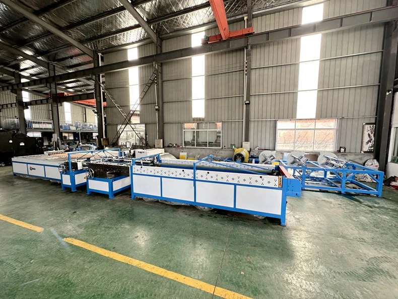 U Shape Auto Duct Production Line 6 for Making Square HVAC Duct and Ventilation ducts