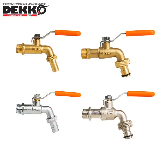 DEKKO supply all kinds of customized faucet valve zinc alloy copper brass faucet Best price for sale metal faucet valve