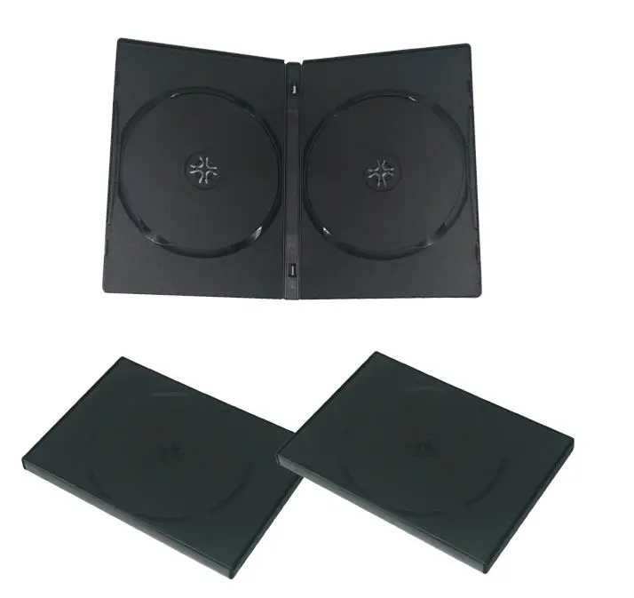 Оптовая продажа 30 лет опыта в производстве CD/DVD 14 мм двойной dvd корпус
