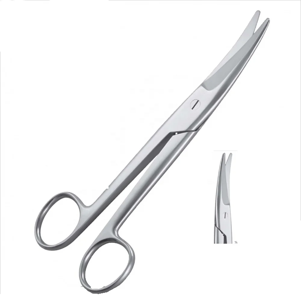 Новейшие стандартные ножницы для хирургических повязок с цветным кольцом стальные медицинские хирургические инструменты PK