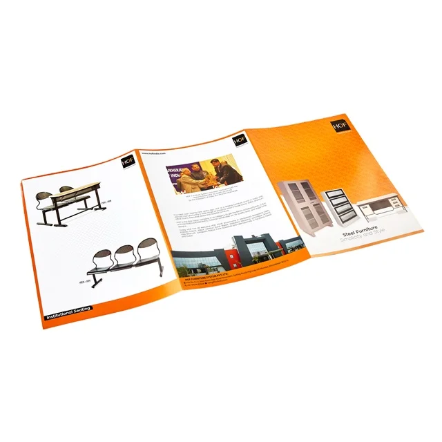 Multi Fold Brochure Printing/Tri fold brochure printing/Flyer/Dangler