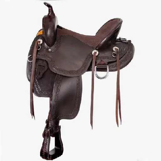 SK International Horse западное кожаное седло новейший дизайн для Выездки лучшее качество