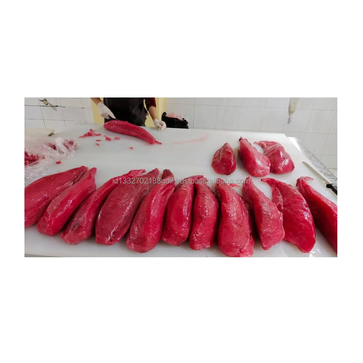 Hot Selling Fresh Seafood Frozen Tuna Medallion Yellow Fin Tuna Fish Fillet Export From Indonesia