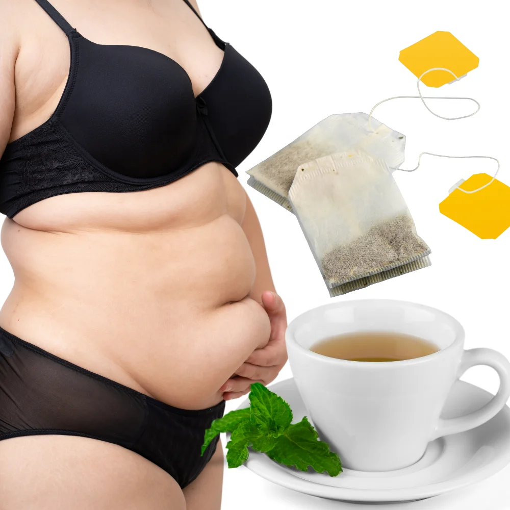 OEM For Women Keto Diet High Quality Fatty Liver Europe Certified Green tea extract Detox drinks Slimming Tummy Tea